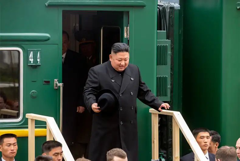 On-board his armoured train, Kim Jong-un heads to Russia: Report