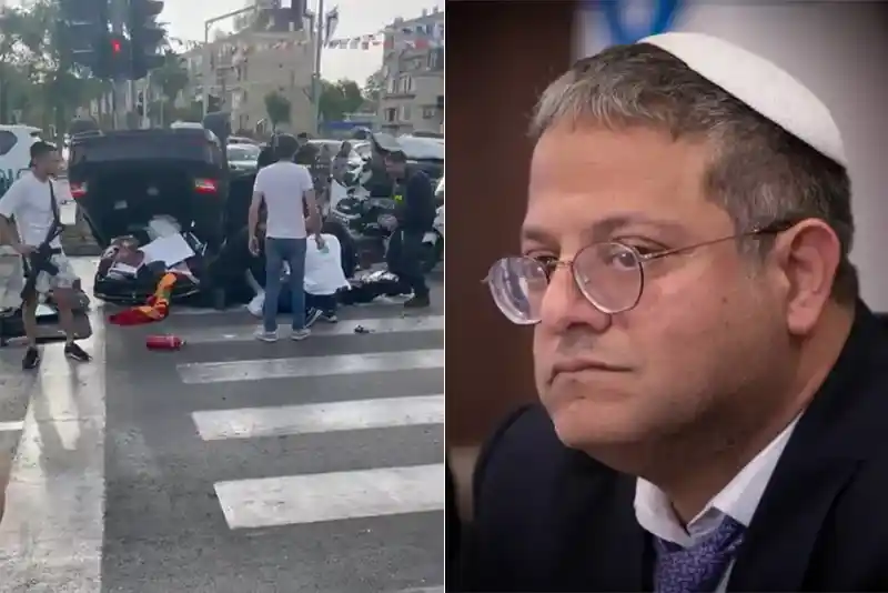 Watch: Israeli far-right minister Ben Gvir injured in car crash
