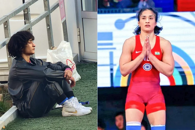 Wrestler Vinesh Phogat exits Paris Olympics, India in shock