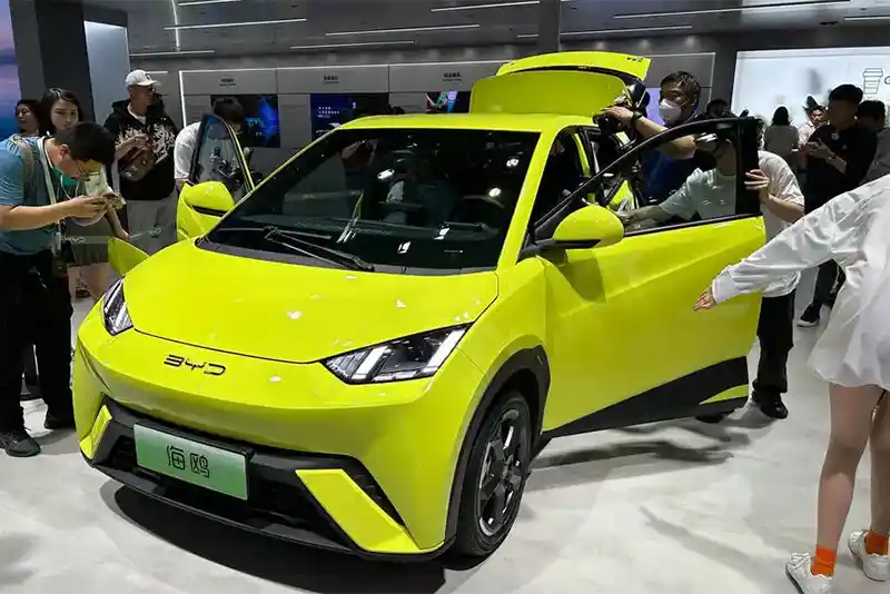 China’s BYD replaces Tesla as world’s most popular EV maker