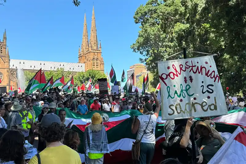 ‘Silent Strength’: Deaf join pro-Palestine March in Australia; Demand ceasefire in Gaza