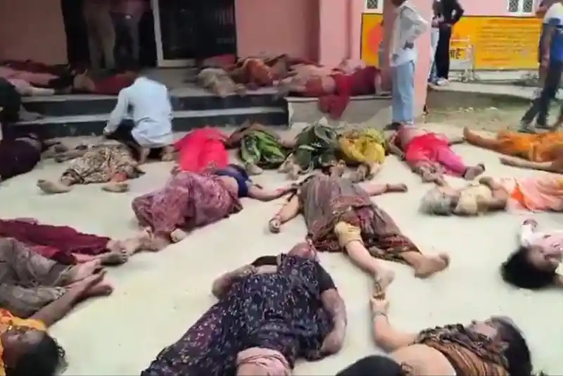 Over 100 killed in stampede at Hindu saint’s congregation in Hathras, UP