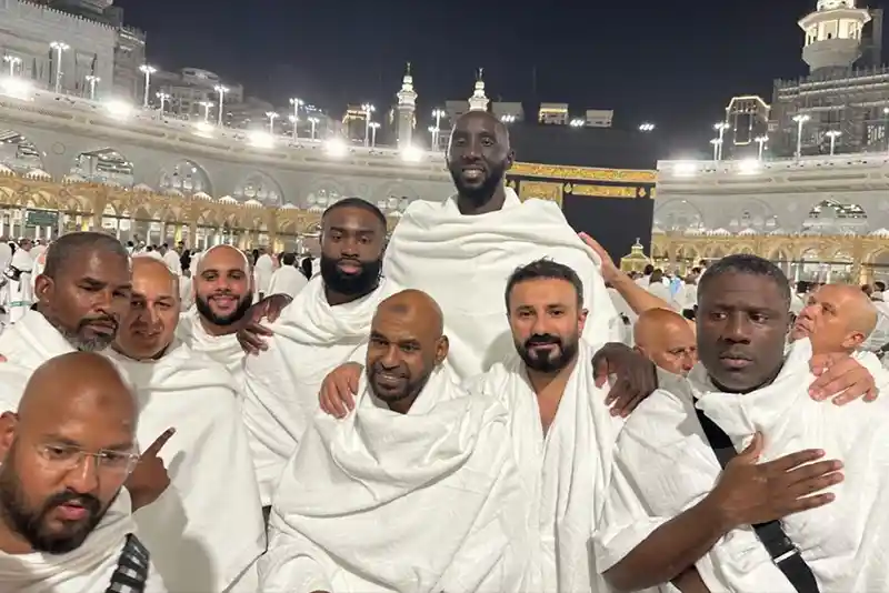 Watch: Tallest yet submissive, ex-NBA star Tacko Fall performs Umrah