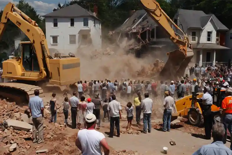 How "legal" is Bulldozer action against "illegal" homes?