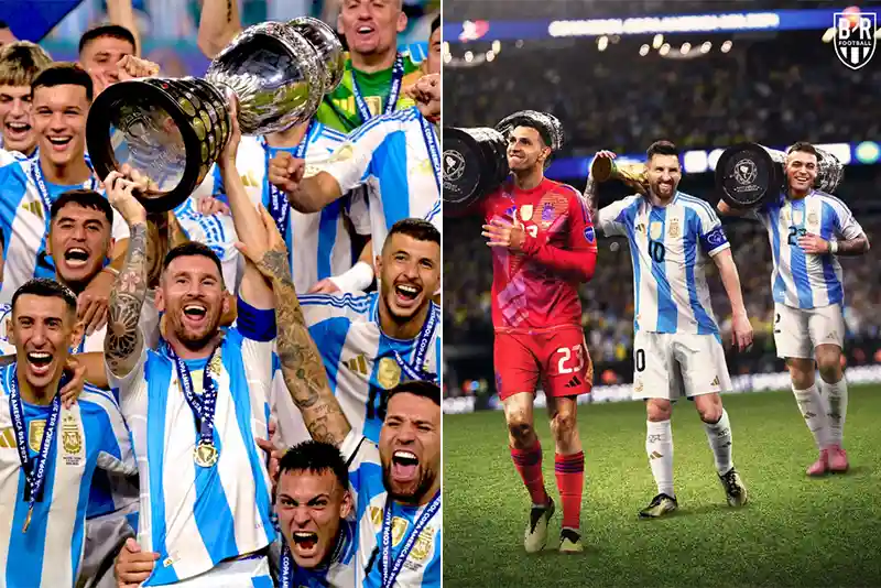 Messi off the ground, Argentina clinches Copa America 2024 title - Highlights