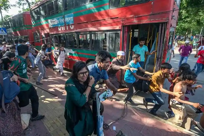 Bangladesh students' protest over job quota leaves 32 dead, thousands injured