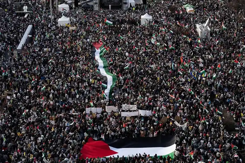 Peace loving people across the world are pro-Palestinian