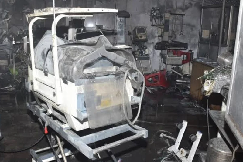 10 babies charred to death in Jhansi hospital fire