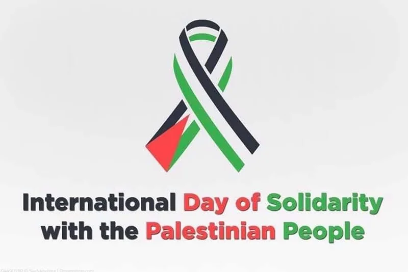 International Day of Solidarity with Palestinians observed on Black Friday