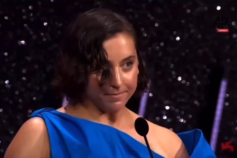 Watch: Jewish American Filmmaker dedicates Venice award to Palestinians