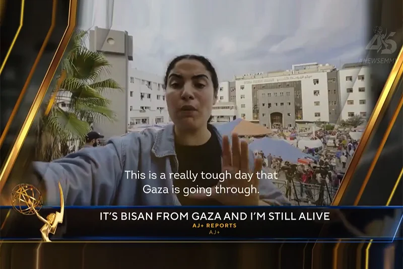 'It’s Bisan from Gaza and I’m Still Alive' wins Emmy 2024