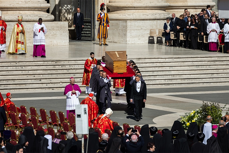 In Pictures: Pope Francis laid to rest in Vatican City