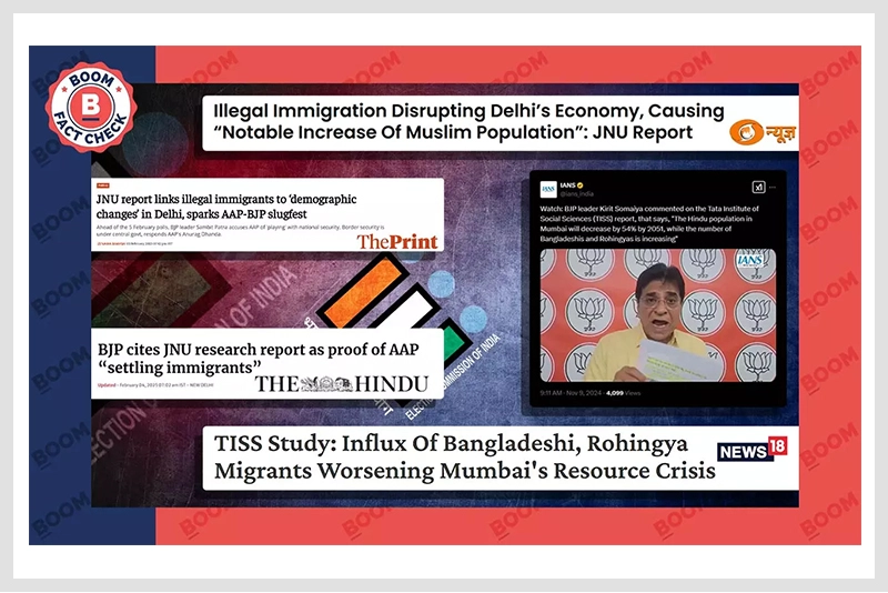 Fact Check: Flaws in JNU, TISS Studies on Bangladeshi, Rohingya Migrants