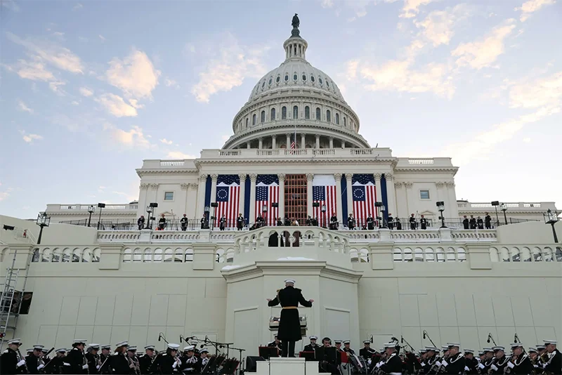 Read: Why Trump inaugural is indoor with US flag half-mast?
