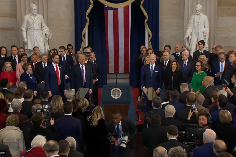 In Pictures: Donald Trump Takes Oath as 47th U.S. President