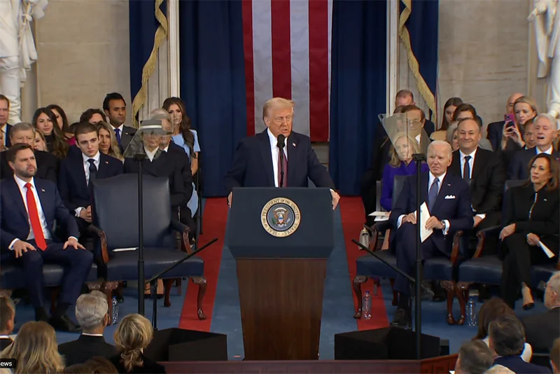 In Pictures: Donald Trump Takes Oath as 47th U.S. President