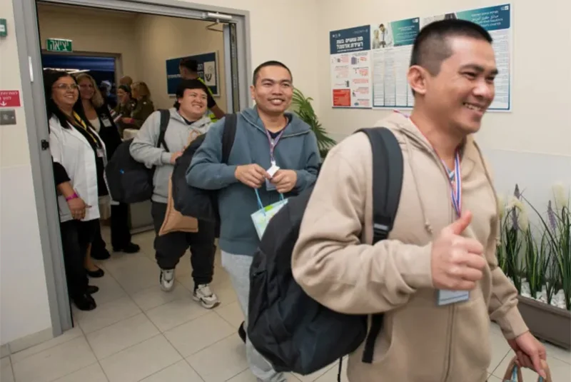 3rd batch of Israeli hostages released at site near Sinwar's bombed ‘home’