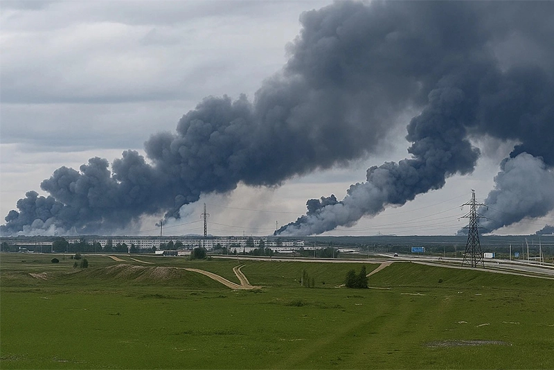Russia overwhelmed by surprise Ukrainian drone attacks