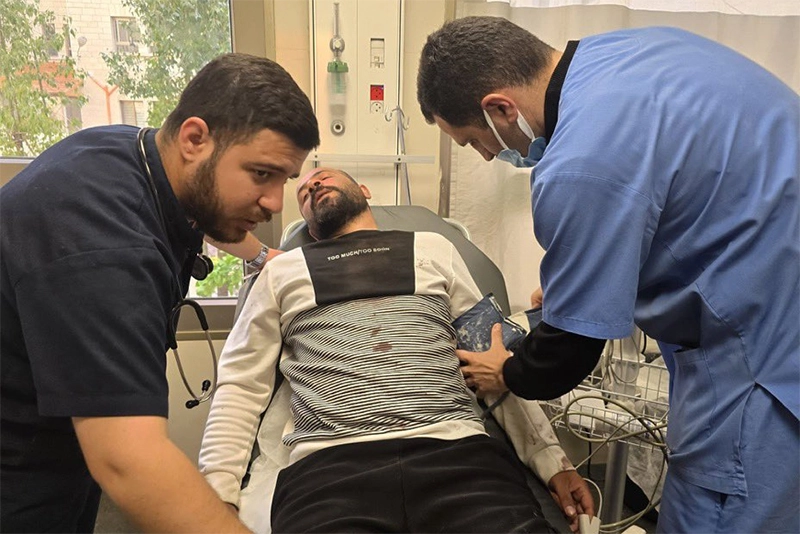 Oscar winning Palestinian filmmaker attacked by settlers, Israeli army