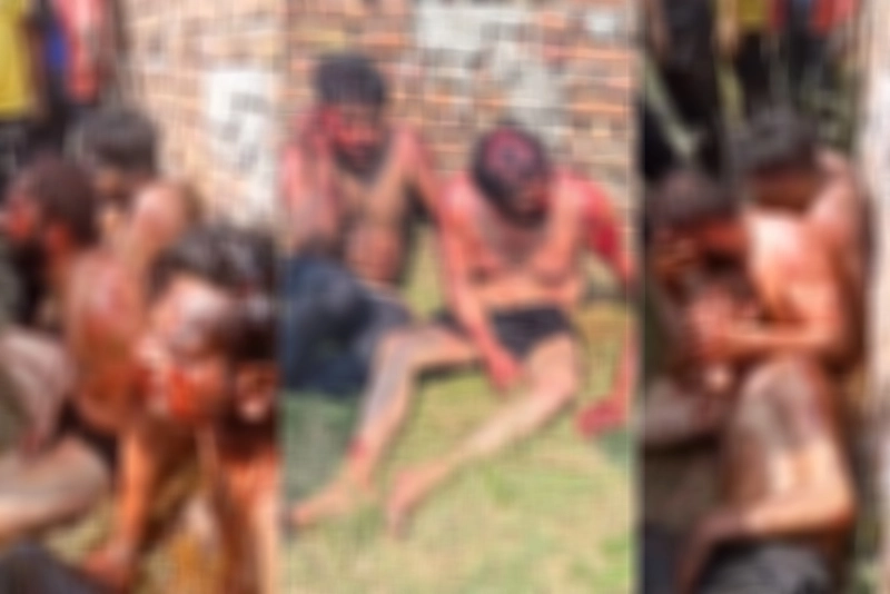 Watch: 4 Muslim youth brutally beaten in Aligarh, Uttar Pradesh